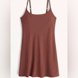 A&F Burgundy/Brown Mini Traveler Dress